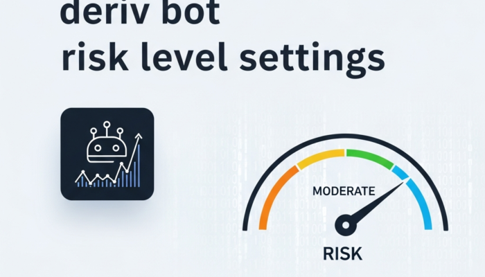 Mastering Deriv Bot Risk Level Settings: A Comprehensive Guide to Protecting Your Capital